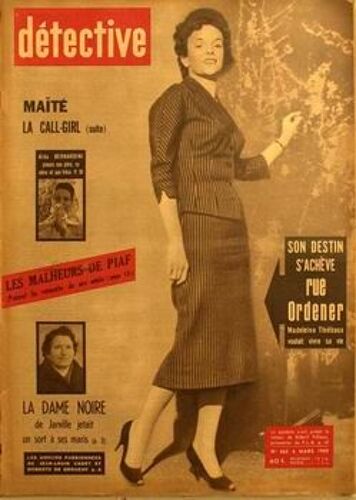 Detective N°662 Du 06-03-1959