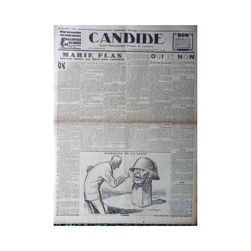 Candide N° 532 Du 24/05/1934