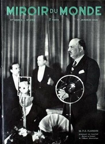 Miroir Du Monde N° 255 Du 19/01/1935