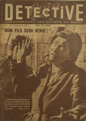 Qui Detective N° 282 Du 26/11/1951