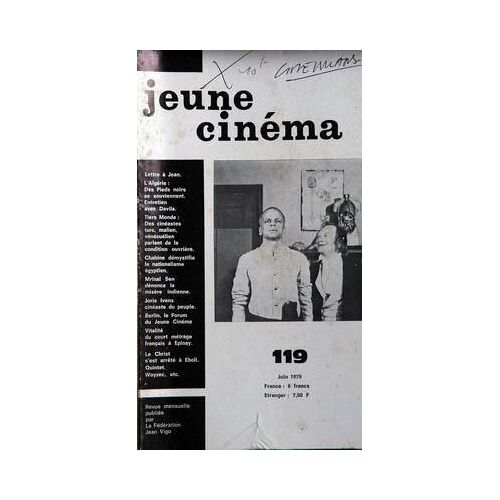 Jeune Cinema N° 119 Du 01/06/1979