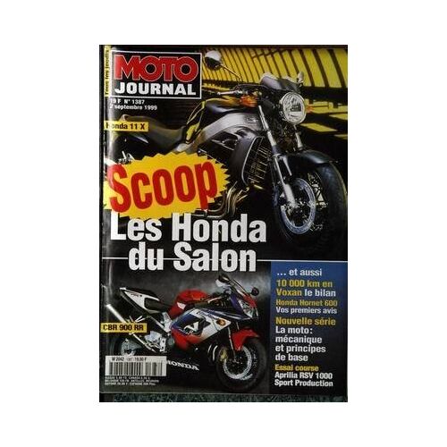 Moto Journal N° 1387 Du 02/09/1999