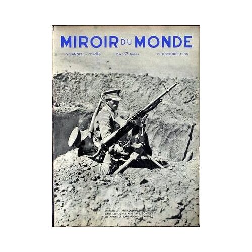 Miroir Du Monde N° 294 Du 19/10/1935