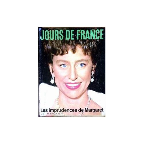 Jours De France N°350 Du 29-07-1961