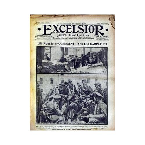 Excelsior N° 1593 Du 27/03/1915