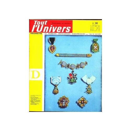 Tout L'univers N° 38 Du 11/07/1962