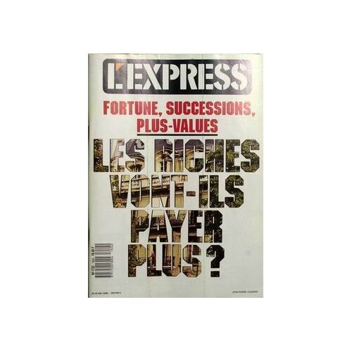 Express (L') N° 1924 Du 20/05/1988