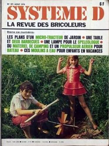 Systeme D N° 391 Du 01/08/1978