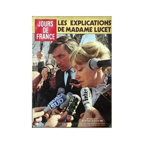 Jours De France N° 1421 Du 27/03/1982