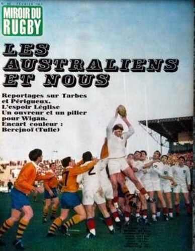 Miroir Du Rugby N° 66 Du 01/02/1967