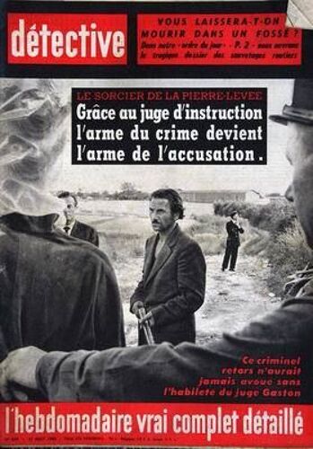 Detective N° 844 Du 31/08/1962