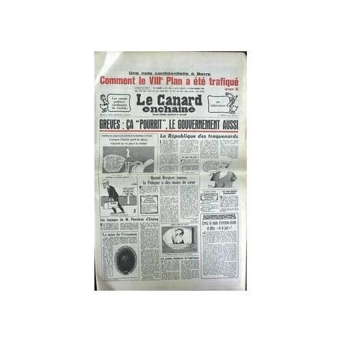 Canard Enchaine (Le) N° 3124 Du 10/09/1980