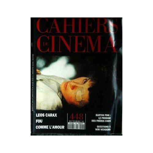 Cahiers Du Cinema N°448 Du 01-10-1991