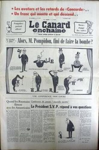 Canard Enchaine (Le) N° 2541 Du 09/07/1969