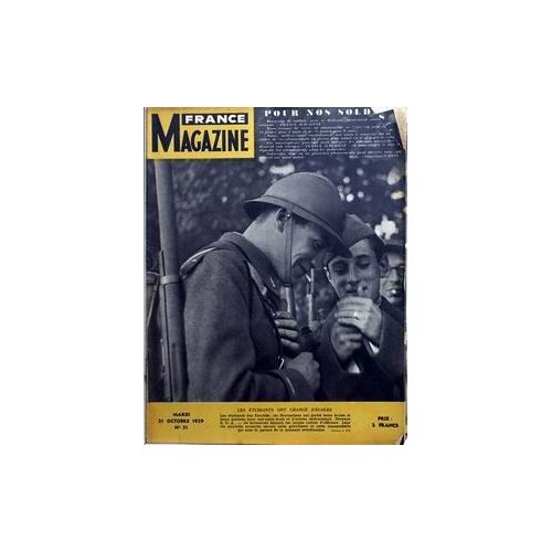 France Magazine N° 31 Du 31/10/1939