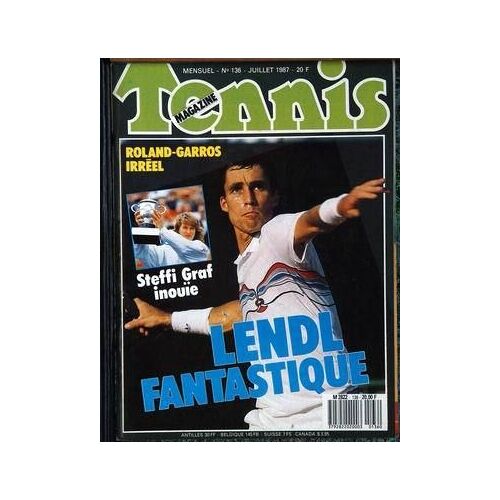 Tennis Magazine N° 136 Du 01/07/1987