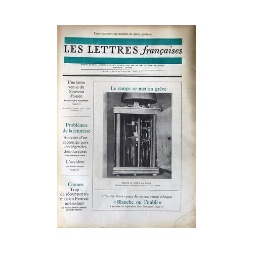 Lettres Francaises (Les) N° 1183 Du 16/05/1967
