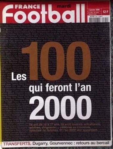 France Football N° 2804 Du 04/01/2000