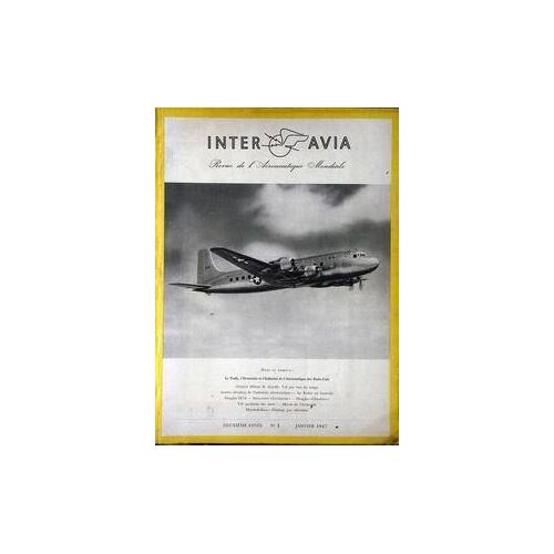 Inter Avia N° 1 Du 01/01/1947