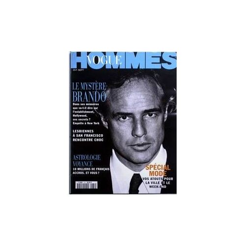 Vogue Hommes N° 172 Du 01/09/1994