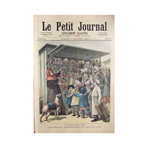 Petit Journal Supplement Illustre (Le) N° 58 Du 02/01/1892