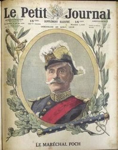 Petit Journal Supplement Illustre (Le) N° 1444 Du 25/08/1918