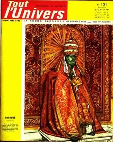 Tout L'univers N° 131 Du 22/04/1964
