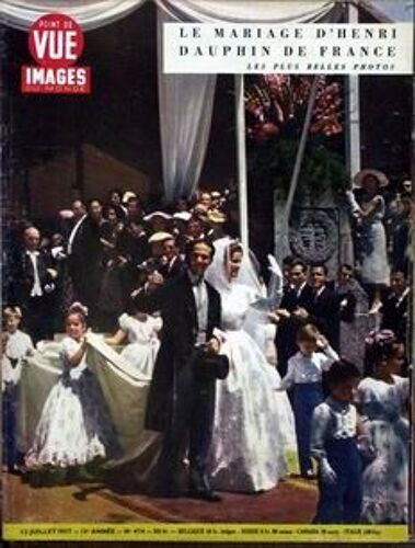 Point De Vue Images Du Monde N°474 Du 12-07-1957