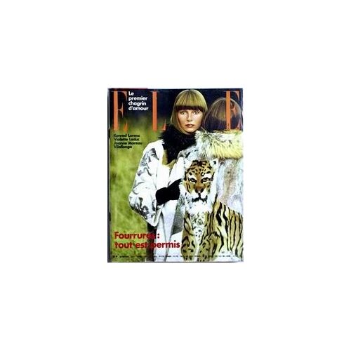 Elle N° 1456 Du 12/11/1973