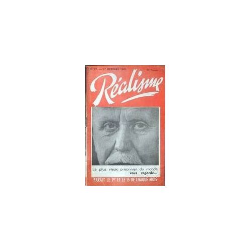Realisme N° 19 Du 01/10/1949