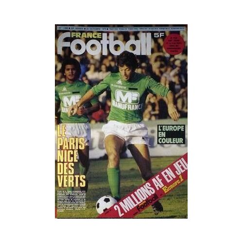 France Football N° 1698 Du 24/10/1978