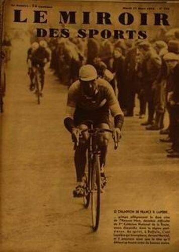 Miroir Des Sports (Le) N°756 Du 27-03-1934