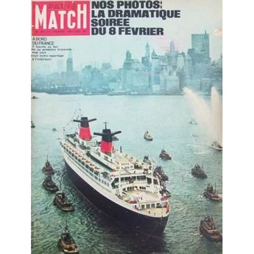 Paris Match N°671 Du 17-02-1962