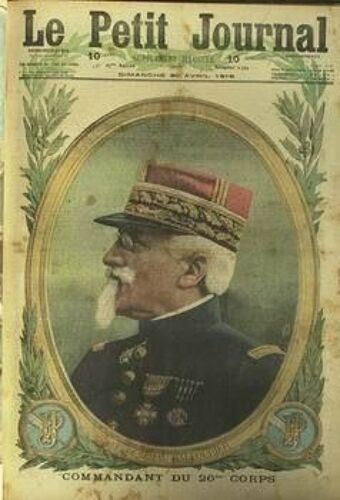 Petit Journal Supplement Illustre (Le) N° 1323 Du 30/04/1916