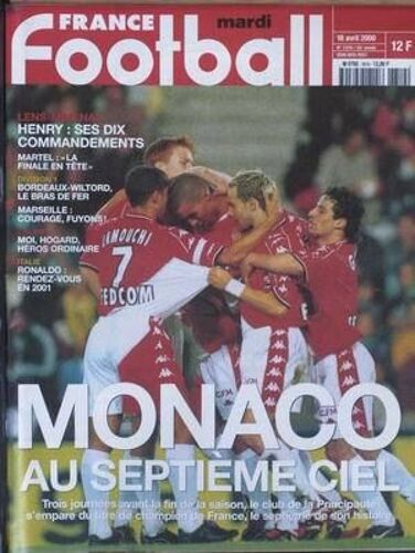France Football N° 2819 Du 18/04/2000
