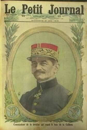 Petit Journal Supplement Illustre (Le) N° 1326 Du 21/05/1916