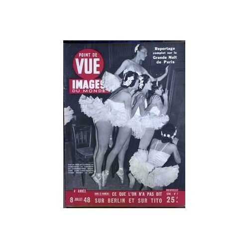 Point De Vue Images Du Monde N°7 Du 08-07-1948