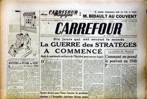 Carrefour N° 184 Du 24/03/1948