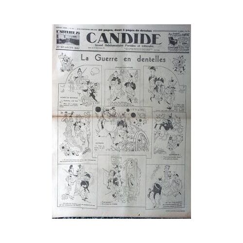 Candide N° 547 Du 06/09/1934