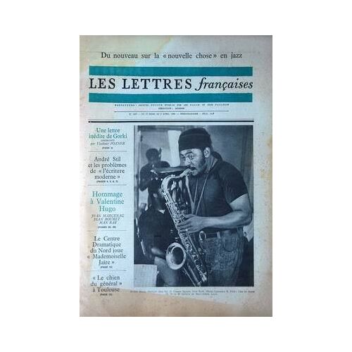 Lettres Francaises (Les) N° 1227 Du 27/03/1968