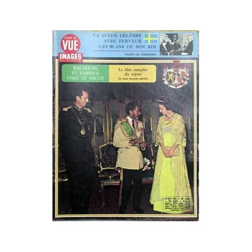 Point De Vue Images Du Monde N° 1269 Du 17/11/1972