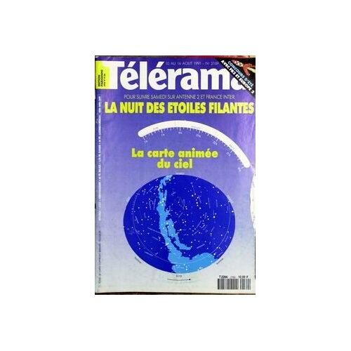 Telerama N° 2169 Du 10/08/1991