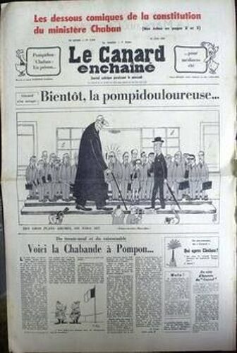 Canard Enchaine (Le) N° 2539 Du 25/06/1969