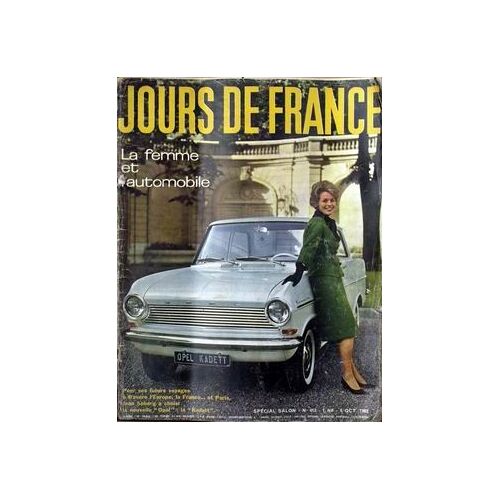 Jours De France N° 412 Du 06/10/1962