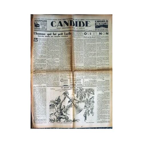 Candide N° 533 Du 31/05/1934