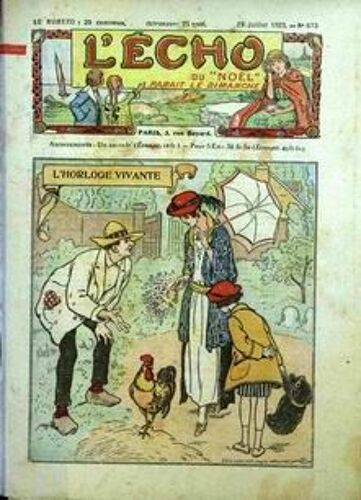 Echo Du Noel (L') N°673 Du 29-07-1923
