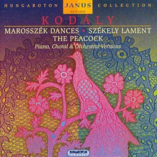The Peacock, Piano, Choral & Orchestral Versions