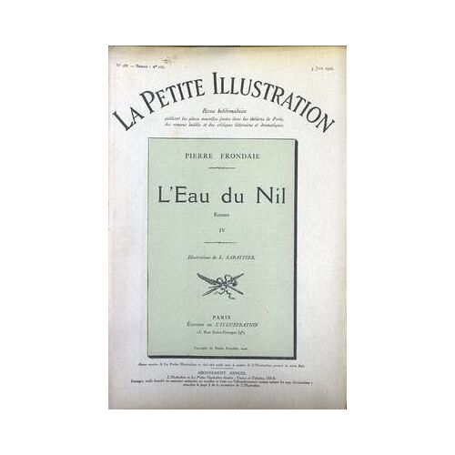 Petite Illustration (La) N° 288 Du 05/06/1926