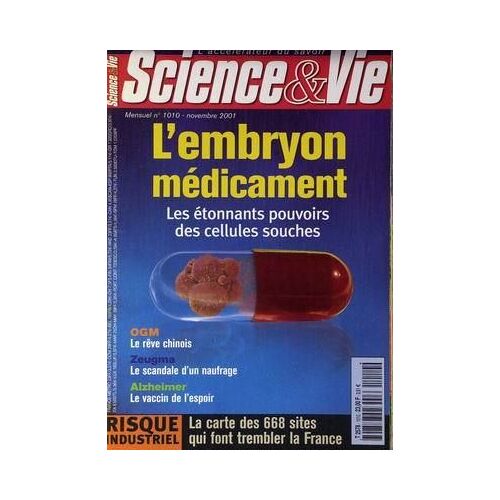 Science Et Vie N° 1010 Du 01/11/2001