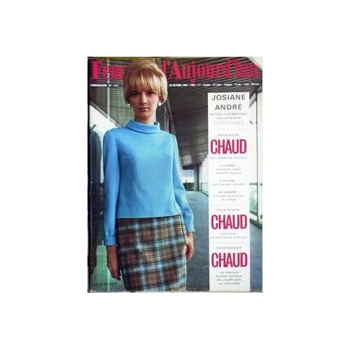 Femmes D'aujourd'hui N° 1121 Du 26/10/1966